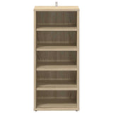 Scarpiera Rovere Sonoma 31,5x35x70 cm in Truciolato