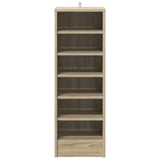 Scarpiera Rovere Sonoma 31,5x35x90 cm in Truciolato