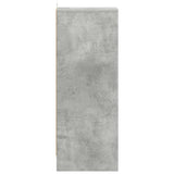 Scarpiera Grigio Cemento 31,5x35x90 cm in Truciolato
