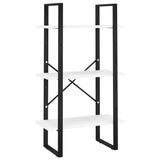 Libreria a 5 Ripiani Bianca 60x30x175 cm in Legno truciolato