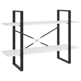 Libreria a 5 Ripiani Bianca 100x30x175 cm in Legno truciolato