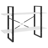 Libreria a 5 Ripiani Bianca 100x30x175 cm in Legno truciolato