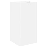 Pensile Angolare Bianco 33x33x67 cm in Legno truciolato