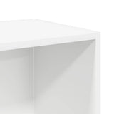 Pensile Angolare Bianco 33x33x67 cm in Legno truciolato