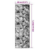 Tappeto da Esterno ARAKIL Verde 80x250 cm in PP