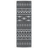 Tappeto da Esterni ARAKIL Nero 80x250 cm in PP