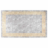 Tappeto Lavabile 120x180 cm Grigio Antiscivolo