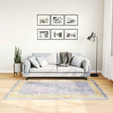 Tappeto Lavabile 120x180 cm Grigio Antiscivolo