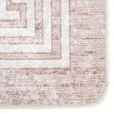 Tappeto Lavabile 80x300 cm Beige