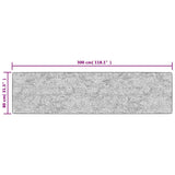 Tappeto Lavabile 80x300 cm Beige