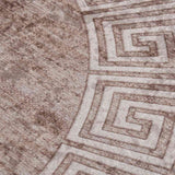 Tappeto Lavabile 120 cm Beige