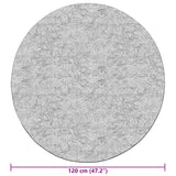 Tappeto Lavabile 120 cm Beige Antiscivolo