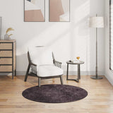 Tappeto Lavabile 120 cm Antracite Antiscivolo