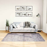 Tappeto Lavabile 120x180 cm Grigio Antiscivolo