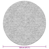 Tappeto Lavabile 120 cm Grigio Antiscivolo