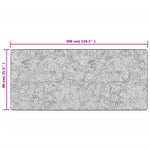 Tappeto Lavabile Patchwork 80x300 cm Multicolore Antiscivolo
