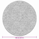 Tappeto Lavabile Patchwork 120 cm Multicolore Antiscivolo