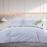 Set Copripiumino Grigio 220x240 cm in Cotone