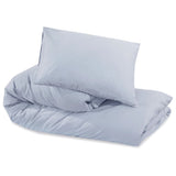 Set Copripiumino Grigio 155x220 cm in Cotone