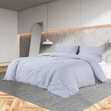 Set Copripiumino Grigio 155x220 cm in Cotone