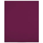 Lenzuola con Angoli Jersey 2pz Bordò 140x200 cm Cotone