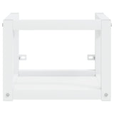 Struttura per Lavabo a Parete Bianca 40x38x31 cm in Ferro