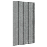 Pannello per tetto 36 pcs Argento 80 x 45 cm Acciaio zincato
