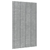 Pannello per tetto 36 pcs Argento 80 x 45 cm Acciaio zincato
