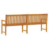 Panchine da giardino 1-Numero di posti 219 x 55,5 x 90 cm