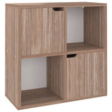 Libreria Grigio Rovere Sonoma 60x27,5x59,5cm Legno truciolato
