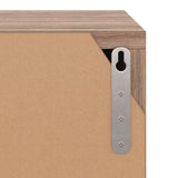 Libreria Grigio Rovere Sonoma 60x27,5x59,5cm Legno truciolato