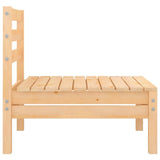 Set Divani da Giardino 4 pz in Legno Massello di Pino