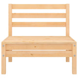Set Divani da Giardino 8 pz in Legno Massello di Pino