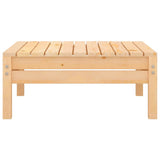 Set Divani da Giardino 8 pz in Legno Massello di Pino