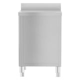 Mobili da cucina commerciali 3 pz in acciaio inox