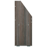 Portariviste Bimbi Grigio Rovere Sonoma 71x30x78,5 truciolato