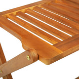 Set da Pranzo da Giardino 9 pz 220x90x75 cm Massello di Acacia