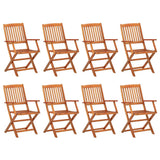 Set da Pranzo da Giardino 9 pz 220x90x75 cm Massello di Acacia