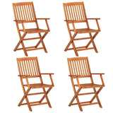 Set da Pranzo da Giardino 13 pz 280x90x75 cm Massello di Acacia