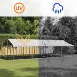 Gabbia per Cani da Esterno con Tetto 600x300x150 cm