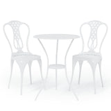 Set da Bar 3 pz in Alluminio Pressofuso Bianco