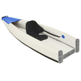 Kayak Gonfiabile Blu 424x81x31 cm in Poliestere