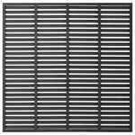 Recinzione a Persiana in WPC 180x180 cm Grigia