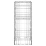 Cesti a Gabbione a Torre 2 pz 40x40x100 cm in Ferro