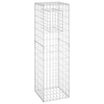 Cesti a Gabbione a Torre 2 pz 40x40x140 cm in Ferro
