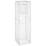 Cesti a Gabbione a Torre 2 pz 40x40x140 cm in Ferro
