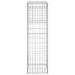 Cesti a Gabbione a Torre 2 pz 40x40x140 cm in Ferro