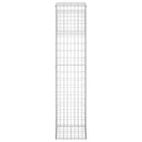 Cesti a Gabbione a Torre 2 pz 40x40x180 cm in Ferro