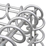 Cesti a Gabbione a Torre 2 pz 40x40x180 cm in Ferro