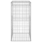 Cesti a Gabbione a Torre 2 pz 50x50x100 cm in Ferro